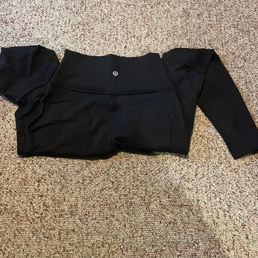 Black leggings. Lululemon